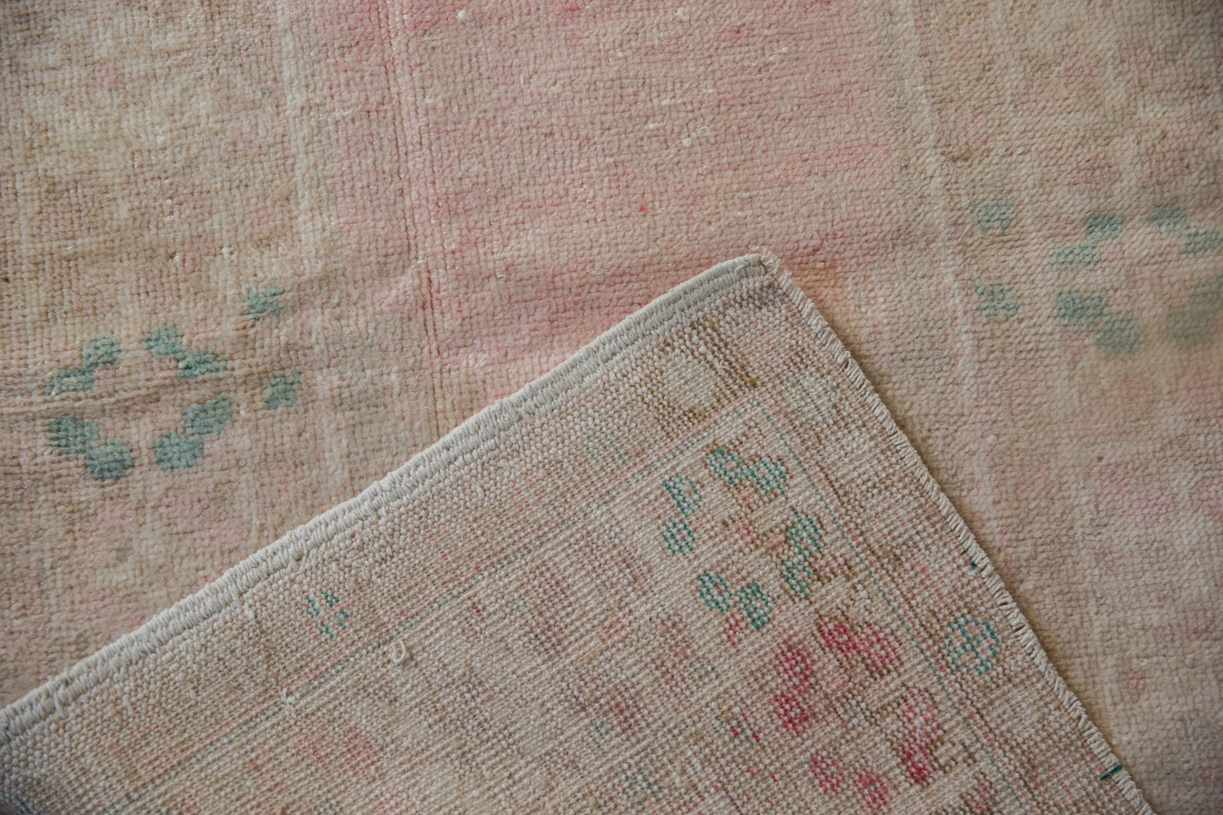3x5 Vintage Distressed Oushak Rug by Old New House® - product image 9 for Resin Society