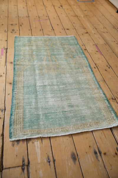 2.5x4.5 Vintage Distressed Oushak Rug
