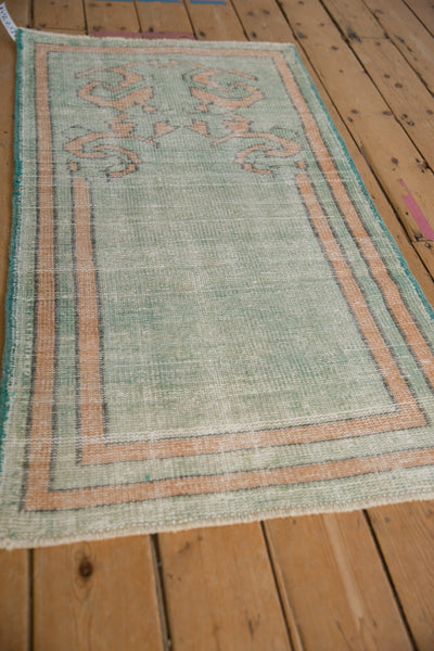 2.5x4.5 Vintage Distressed Oushak Rug