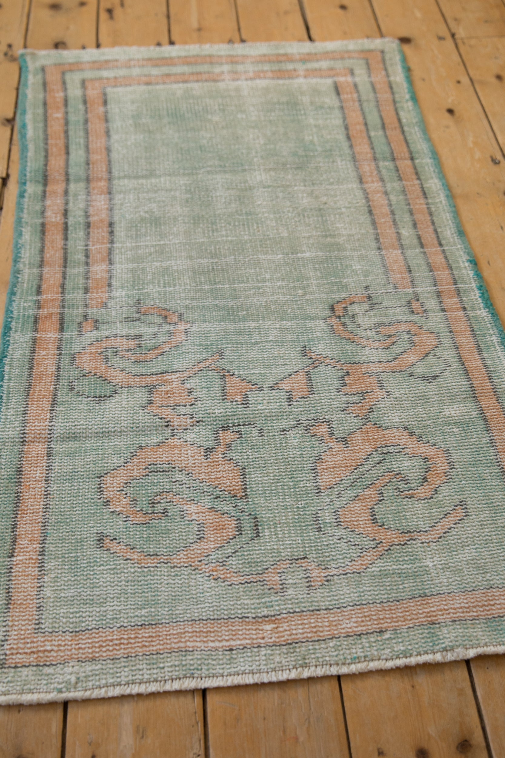 2.5x4.5 Vintage Distressed Oushak Rug