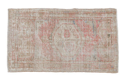 2.5x4 Vintage Distressed Oushak Rug