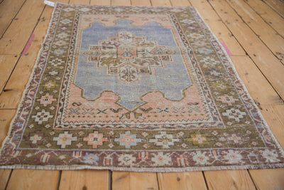 3x4.5 Vintage Distressed Oushak Rug by Old New House® - product image 4 for Resin Society