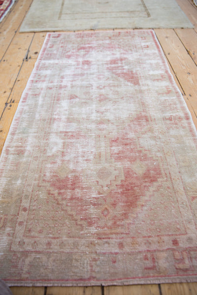 2.5x5 Vintage Distressed Oushak Rug Runner by Old New House® - product image 6 for Resin Society