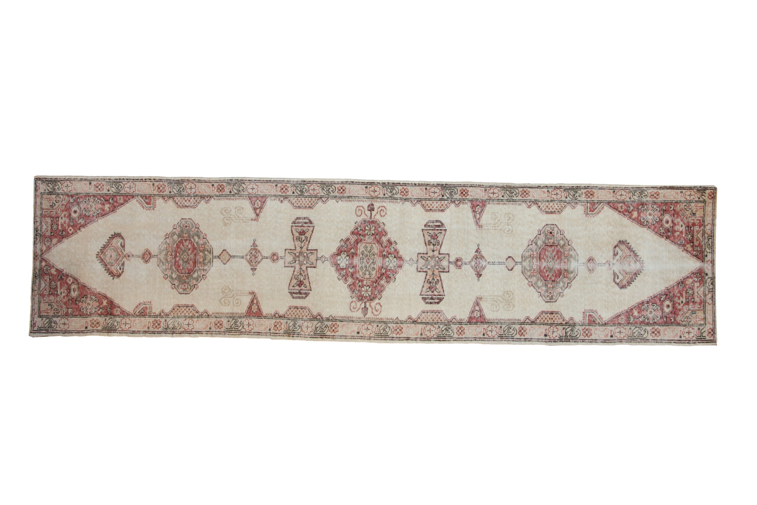 2.5x11 Vintage Distressed Sparta Rug Runner by Old New House® - main product image for Resin Society