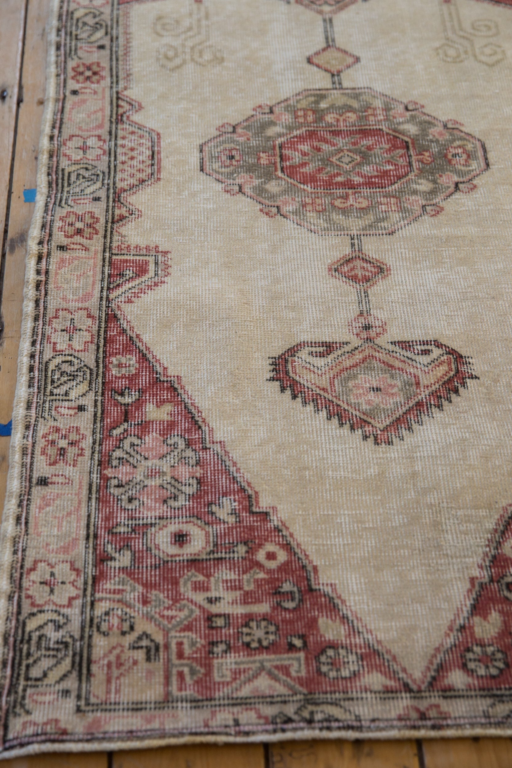 2.5x11 Vintage Distressed Sparta Rug Runner by Old New House® - product image 6 for Resin Society