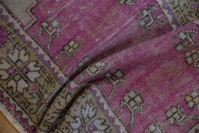 2x4 Vintage Distressed Oushak Rug Runner