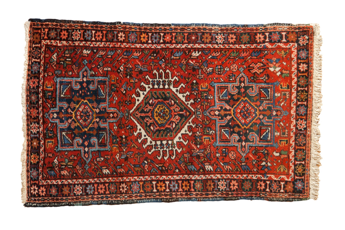 2.5x4 Vintage Fine Karaja Rug by Old New House® - product display with visible intricate pattern