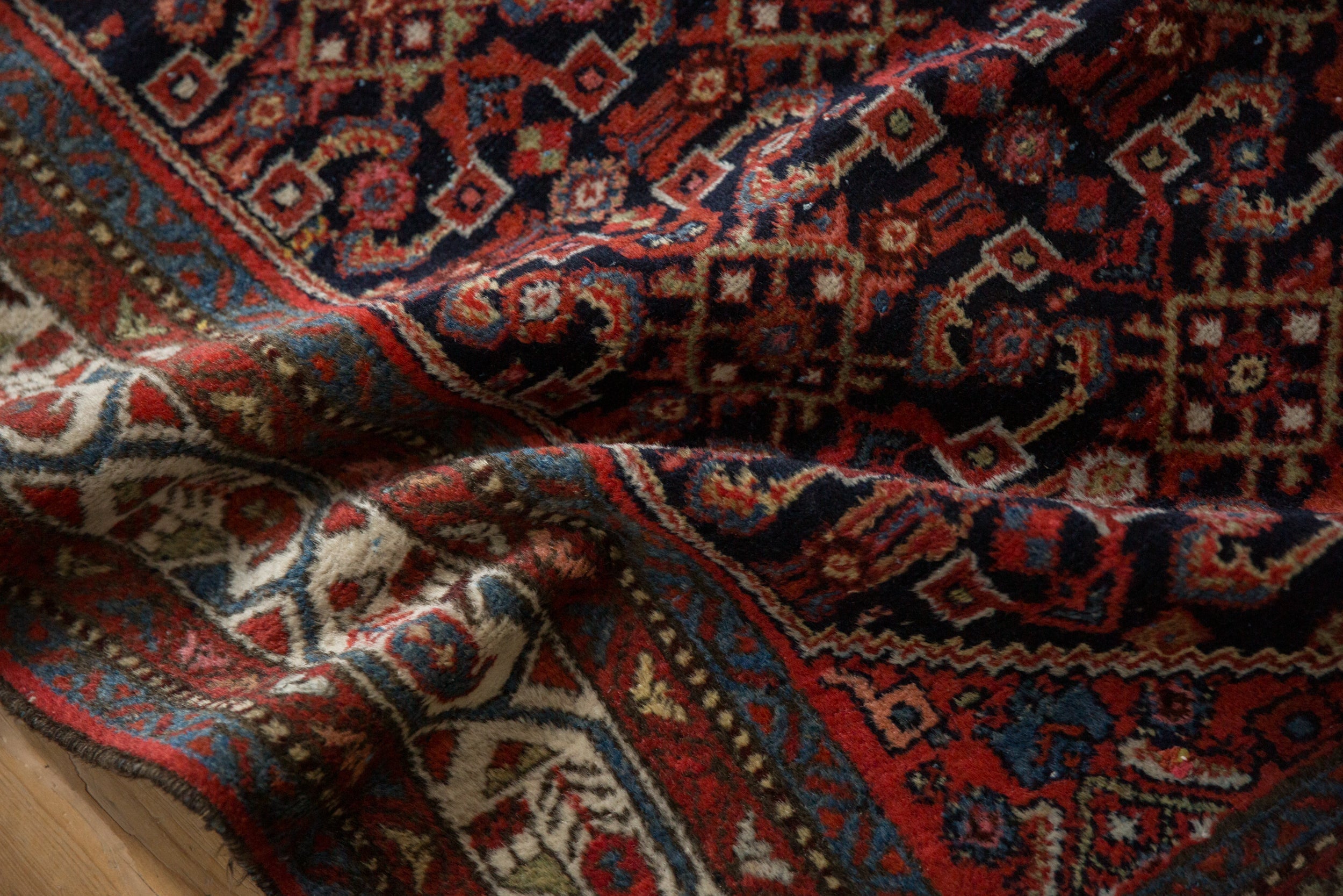 5x6.5 Vintage Hamadan Rug by Old New House® - product image 10 for Resin Society