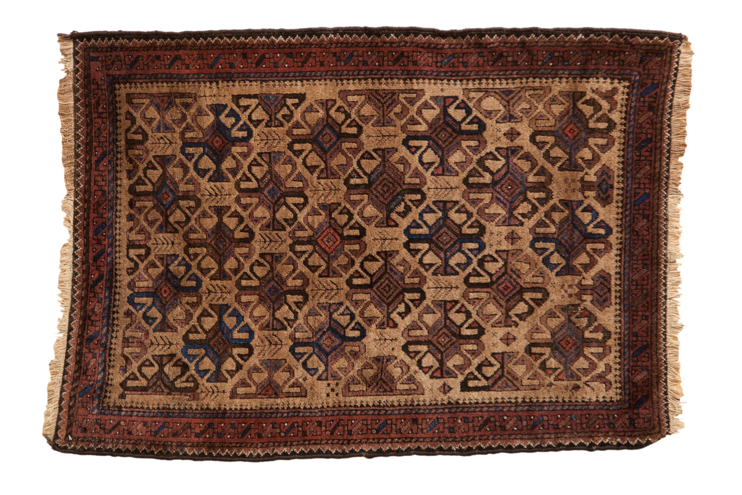 3x4 Vintage Belouch Square Rug by Old New House® - main product image for Resin Society