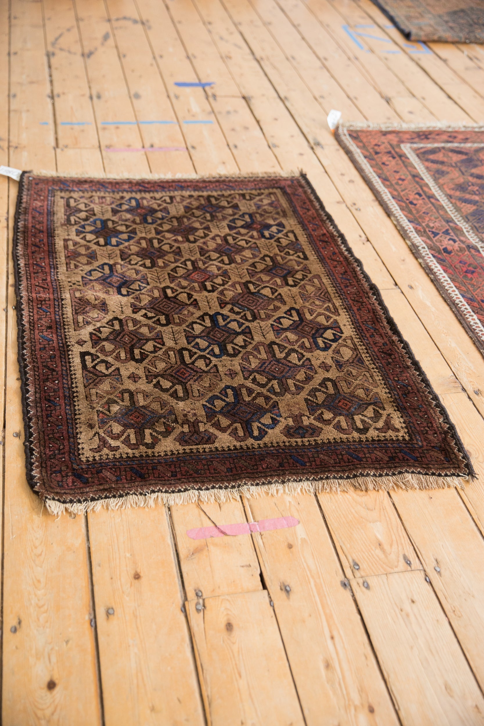 3x4 Vintage Belouch Square Rug by Old New House® - product image 4 for Resin Society