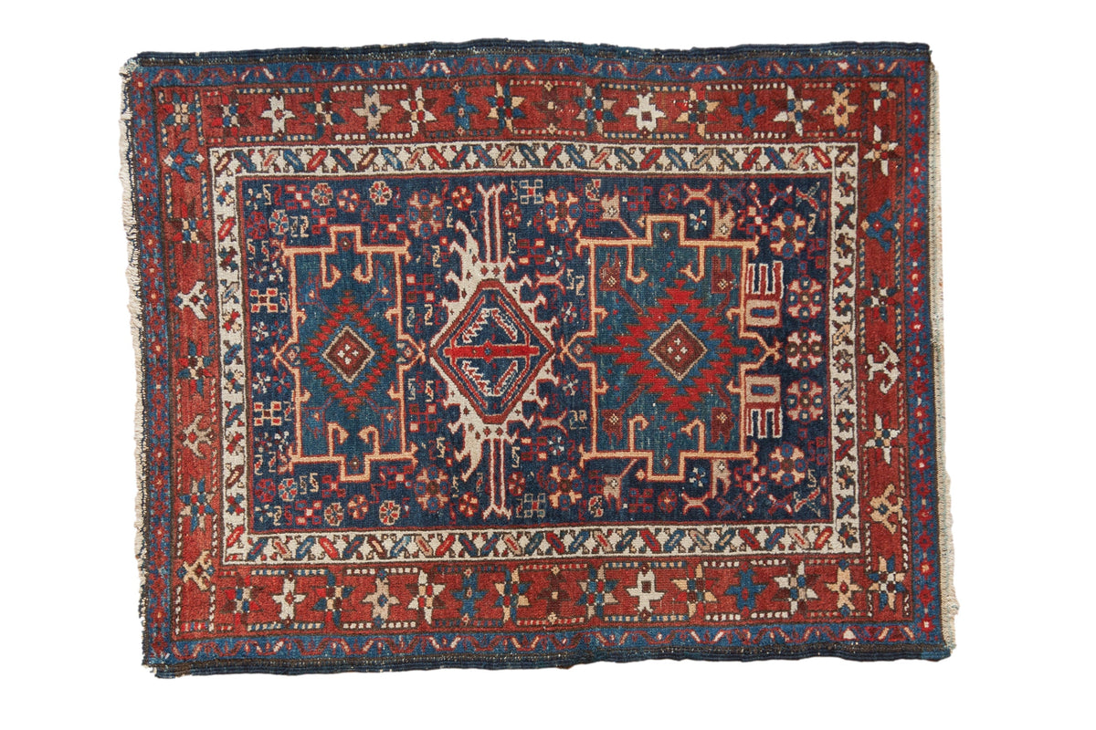 3.5x4.5 Vintage Karaja Square Rug by Old New House® - main product image for Resin Society