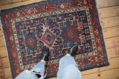 3.5x4.5 Vintage Karaja Square Rug by Old New House® - product image 2 for Resin Society
