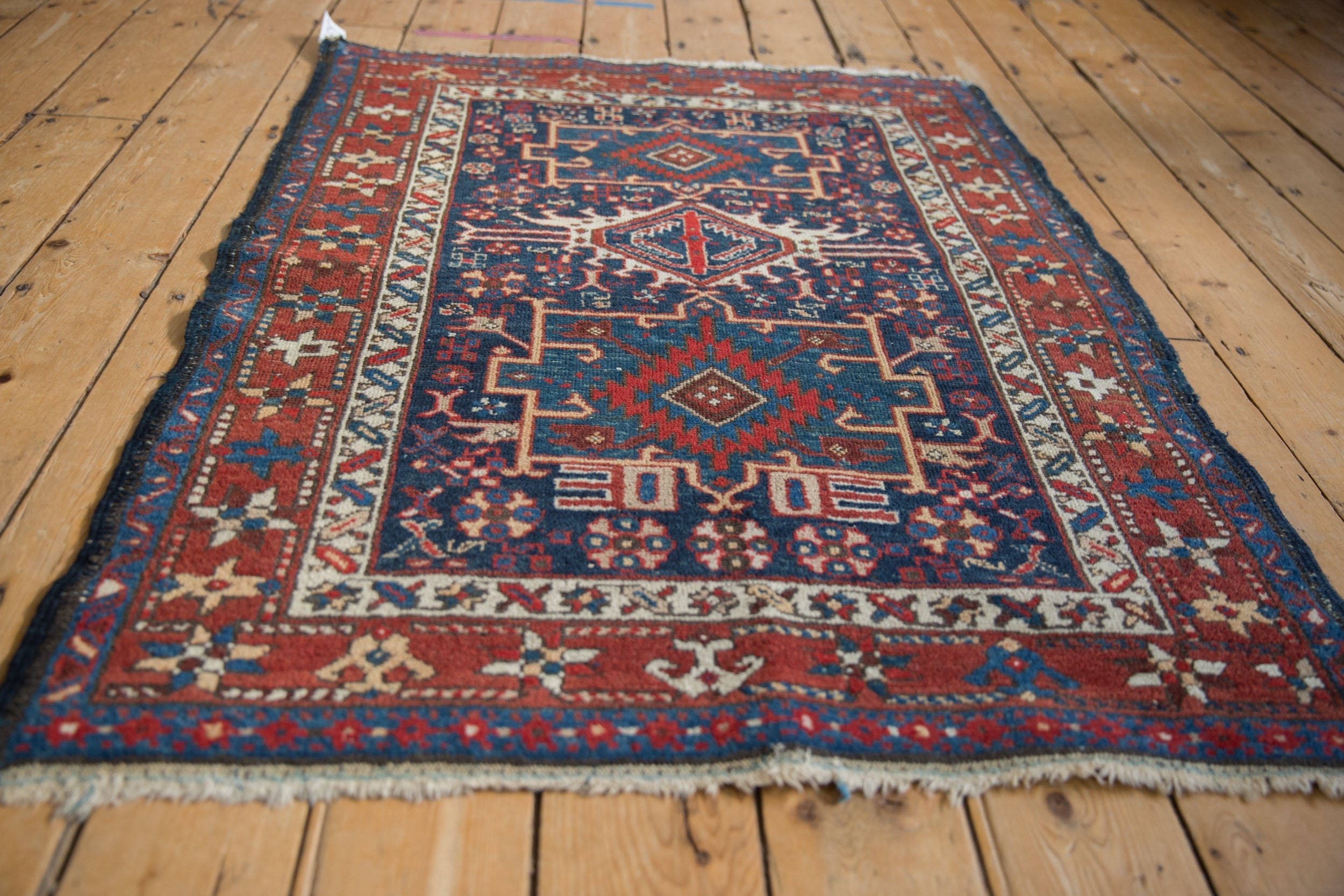 3.5x4.5 Vintage Karaja Square Rug by Old New House® - product image 3 for Resin Society
