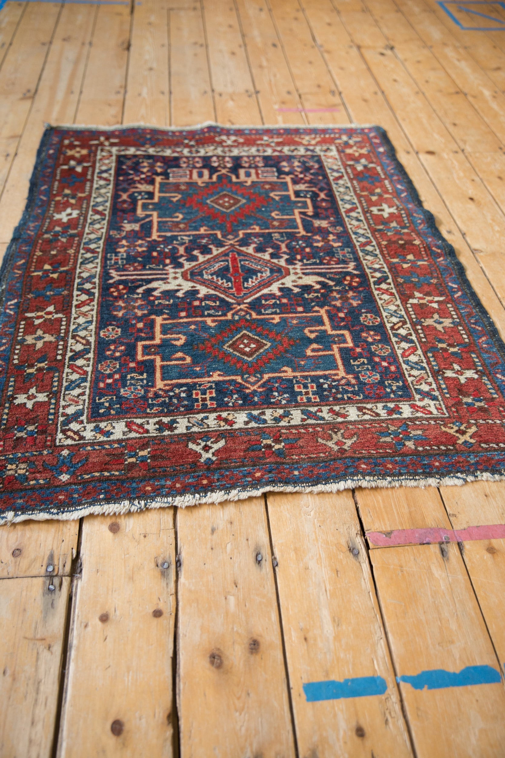 3.5x4.5 Vintage Karaja Square Rug by Old New House® - product image 6 for Resin Society