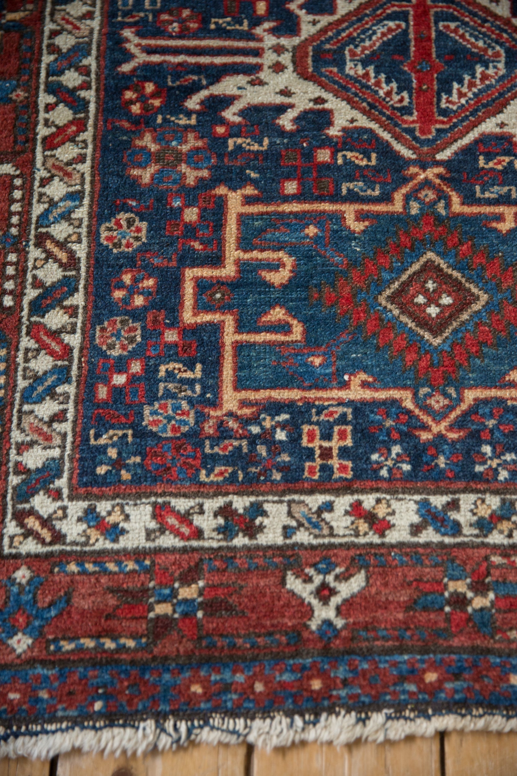 3.5x4.5 Vintage Karaja Square Rug by Old New House® - product image 8 for Resin Society