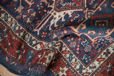 3.5x4.5 Vintage Karaja Square Rug by Old New House® - product image 9 for Resin Society