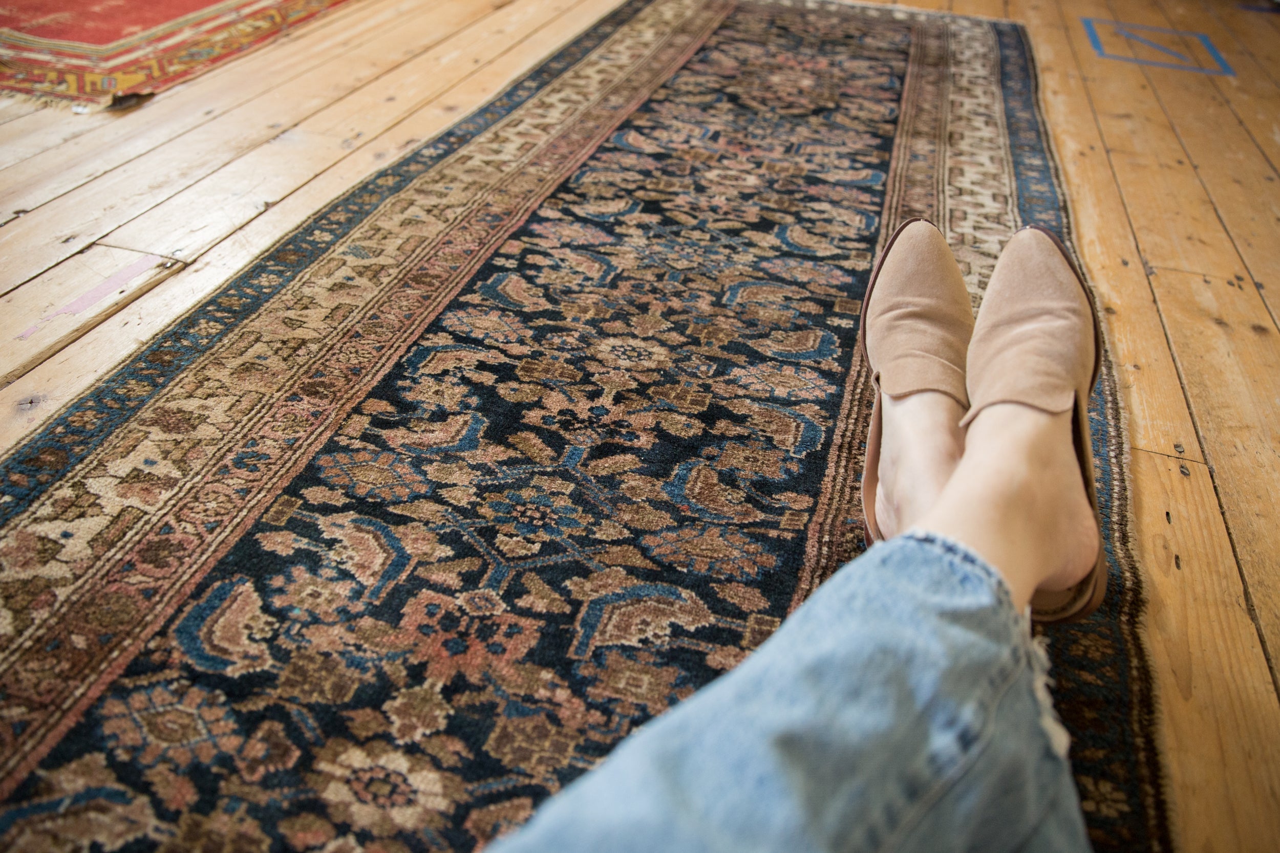 RESERVED 3x11 Vintage Fine Hamadan Rug Runner