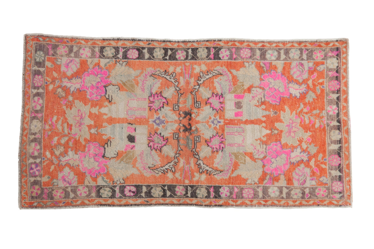 3x5.5 Vintage Distressed Oushak Rug by Old New House® - main product image for Resin Society