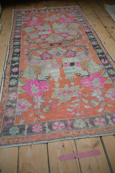 3x5.5 Vintage Distressed Oushak Rug by Old New House® - product image 4 for Resin Society