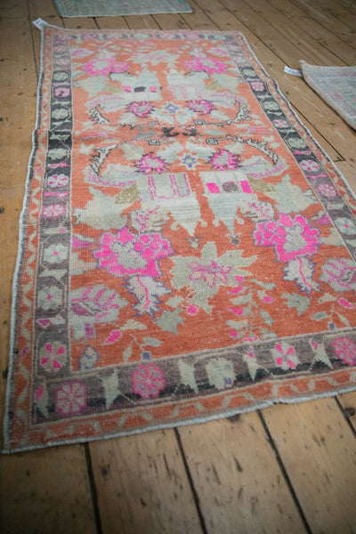 3x5.5 Vintage Distressed Oushak Rug by Old New House® - product image 5 for Resin Society
