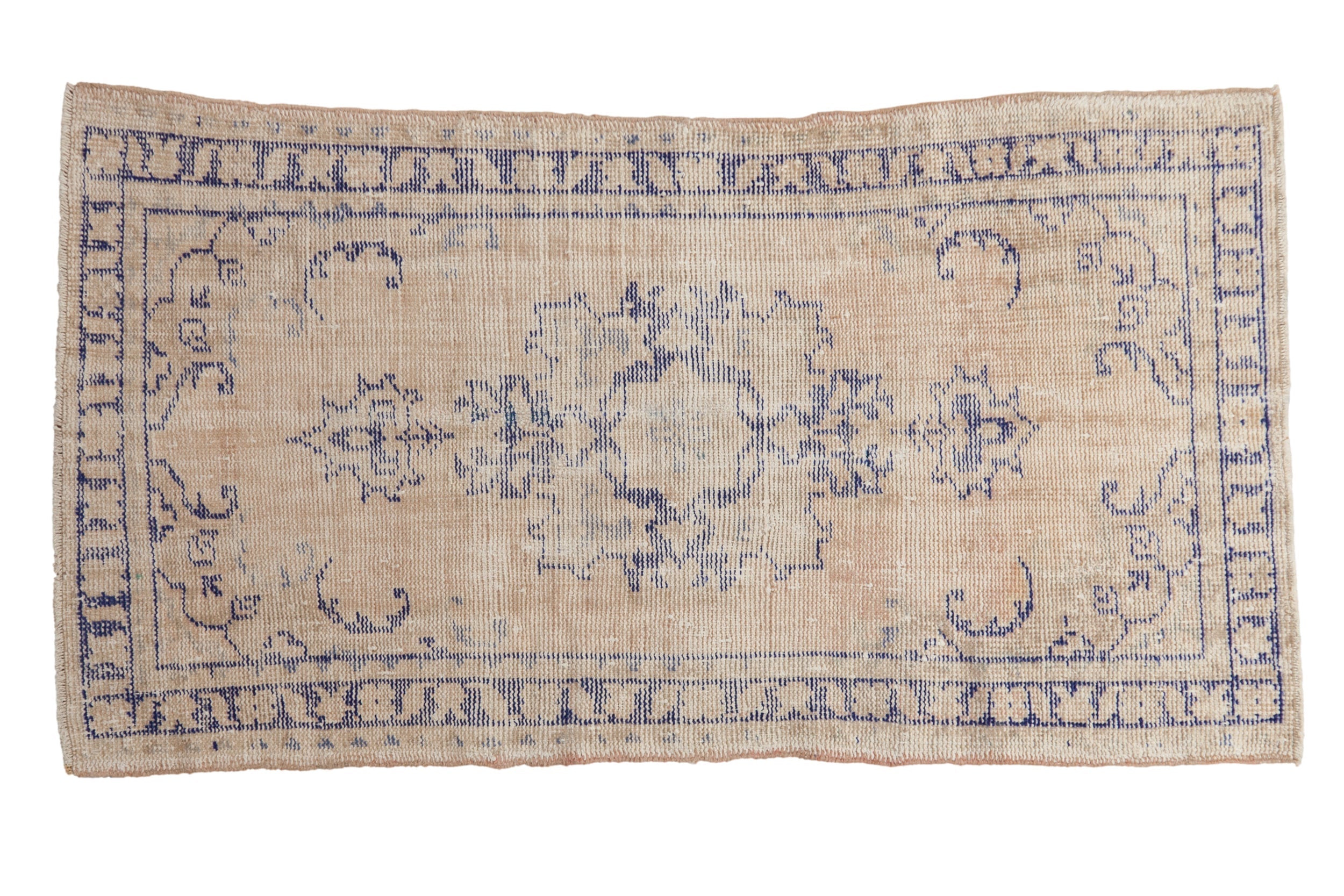 2.5x4.5 Vintage Distressed Oushak Rug