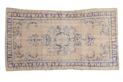 2.5x4.5 Vintage Distressed Oushak Rug