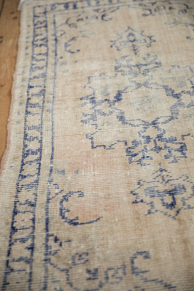 2.5x4.5 Vintage Distressed Oushak Rug