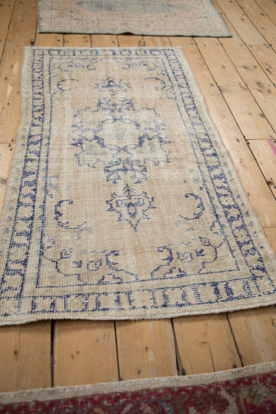 2.5x4.5 Vintage Distressed Oushak Rug