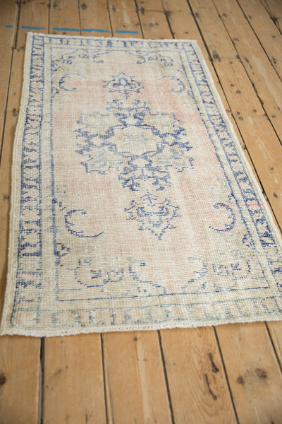 2.5x4.5 Vintage Distressed Oushak Rug