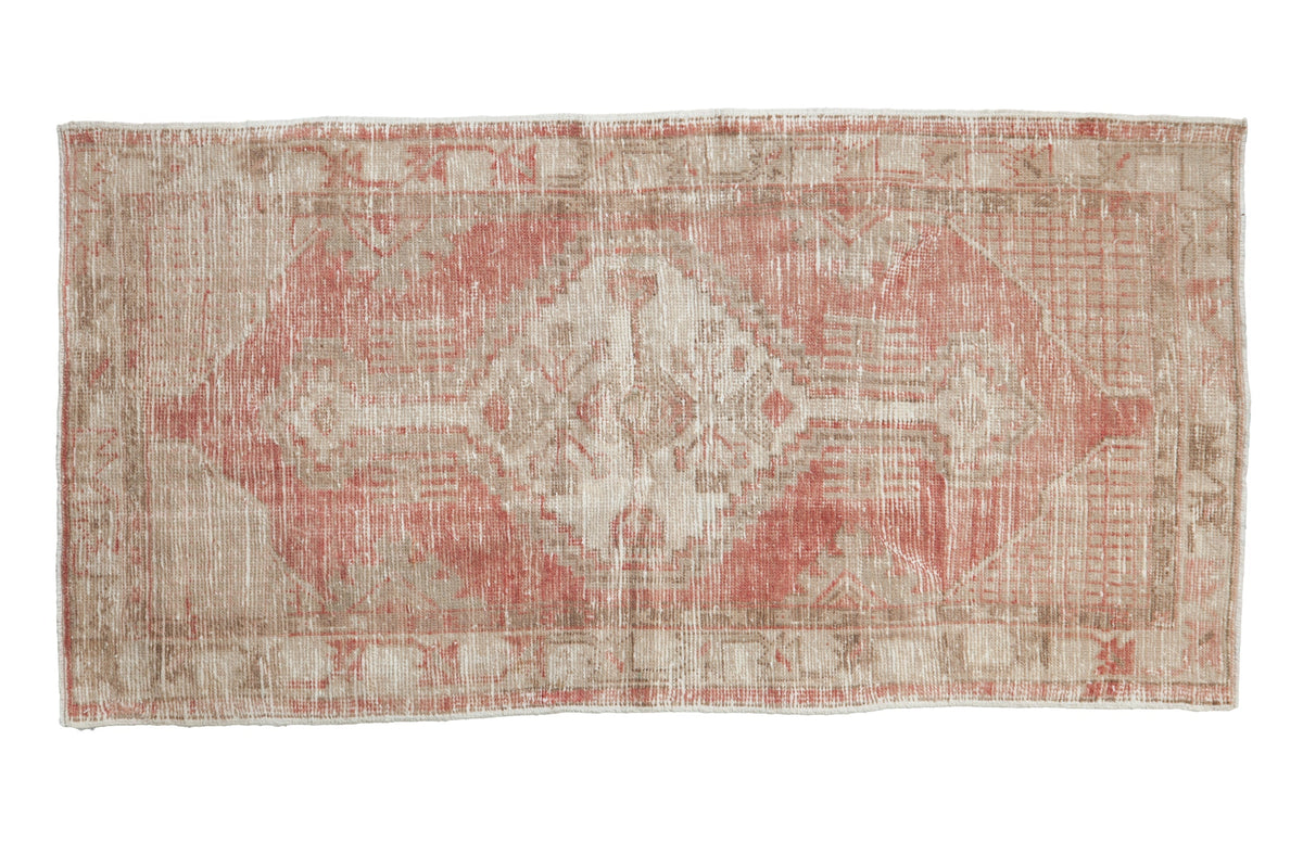 2.5x5.5 Vintage Distressed Oushak Rug Runner by Old New House® - main product image for Resin Society