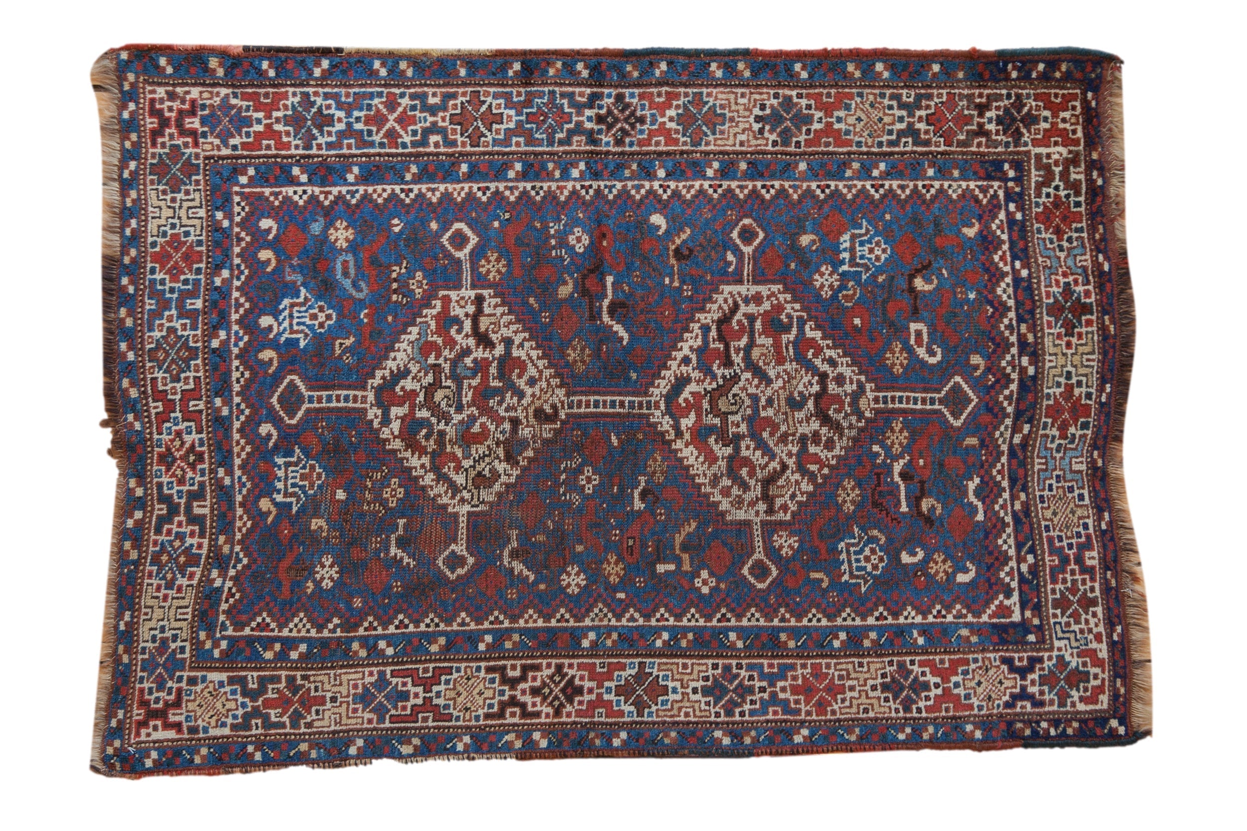 3.5x5 Vintage Kamseh Rug by Old New House® - main product image for Resin Society