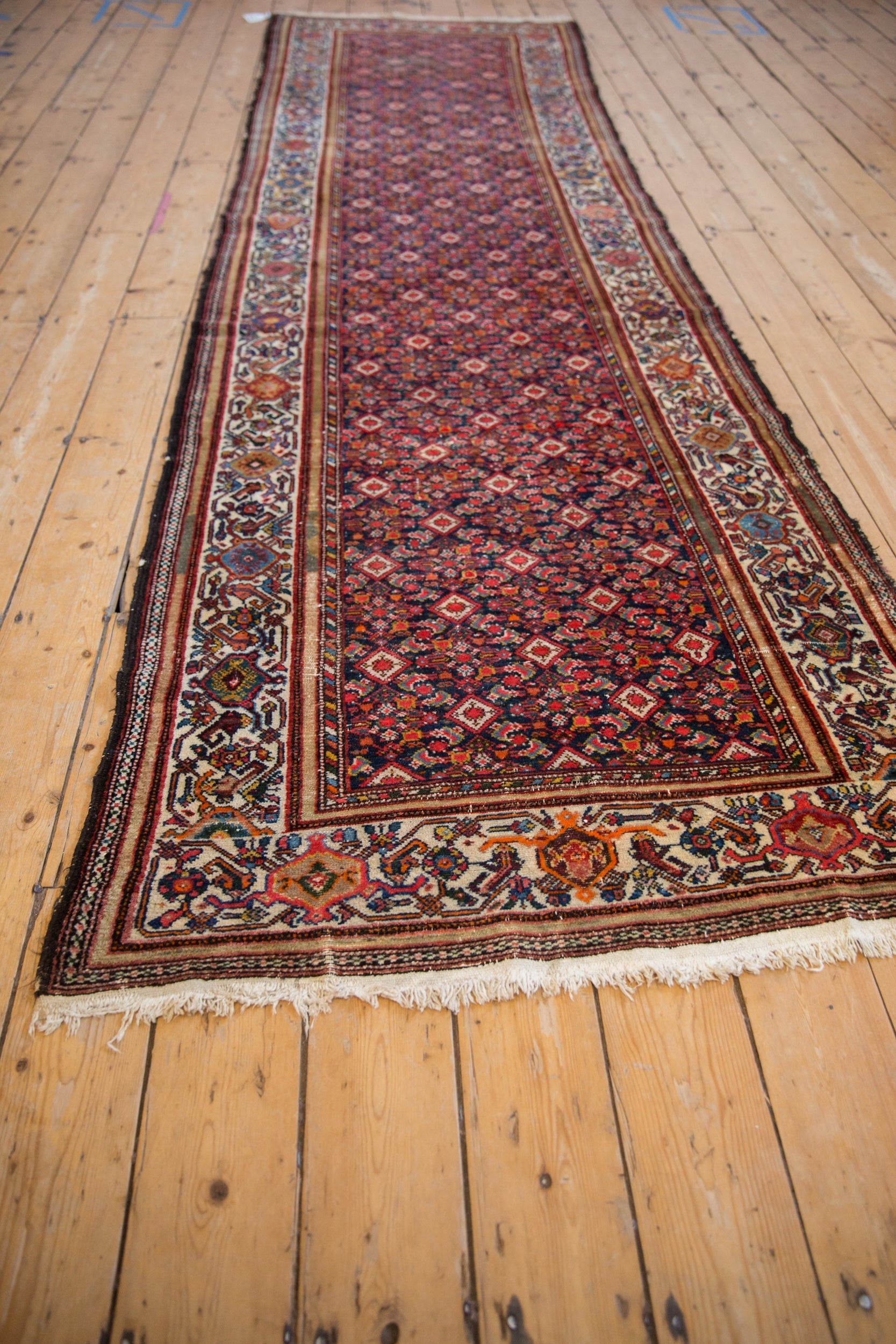 3.5x12 Vintage Malayer Rug Runner by Old New House® - product image 3 for Resin Society
