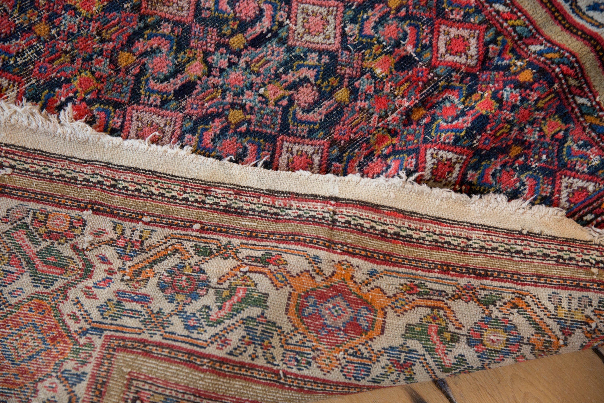 3.5x12 Vintage Malayer Rug Runner by Old New House® - product image 10 for Resin Society