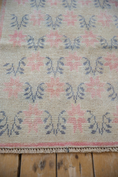 3x7.5 Vintage Distressed Oushak Rug Runner by Old New House® - product image 7 for Resin Society