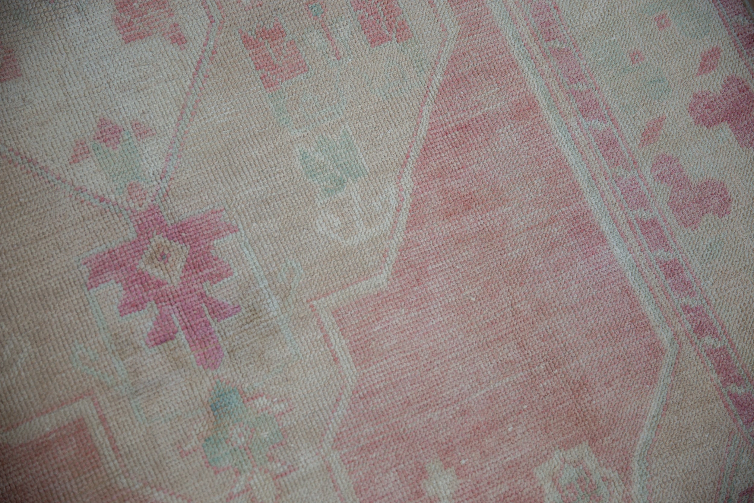 5x12 Vintage Distressed Oushak Rug Runner by Old New House® - product image 6 for Resin Society
