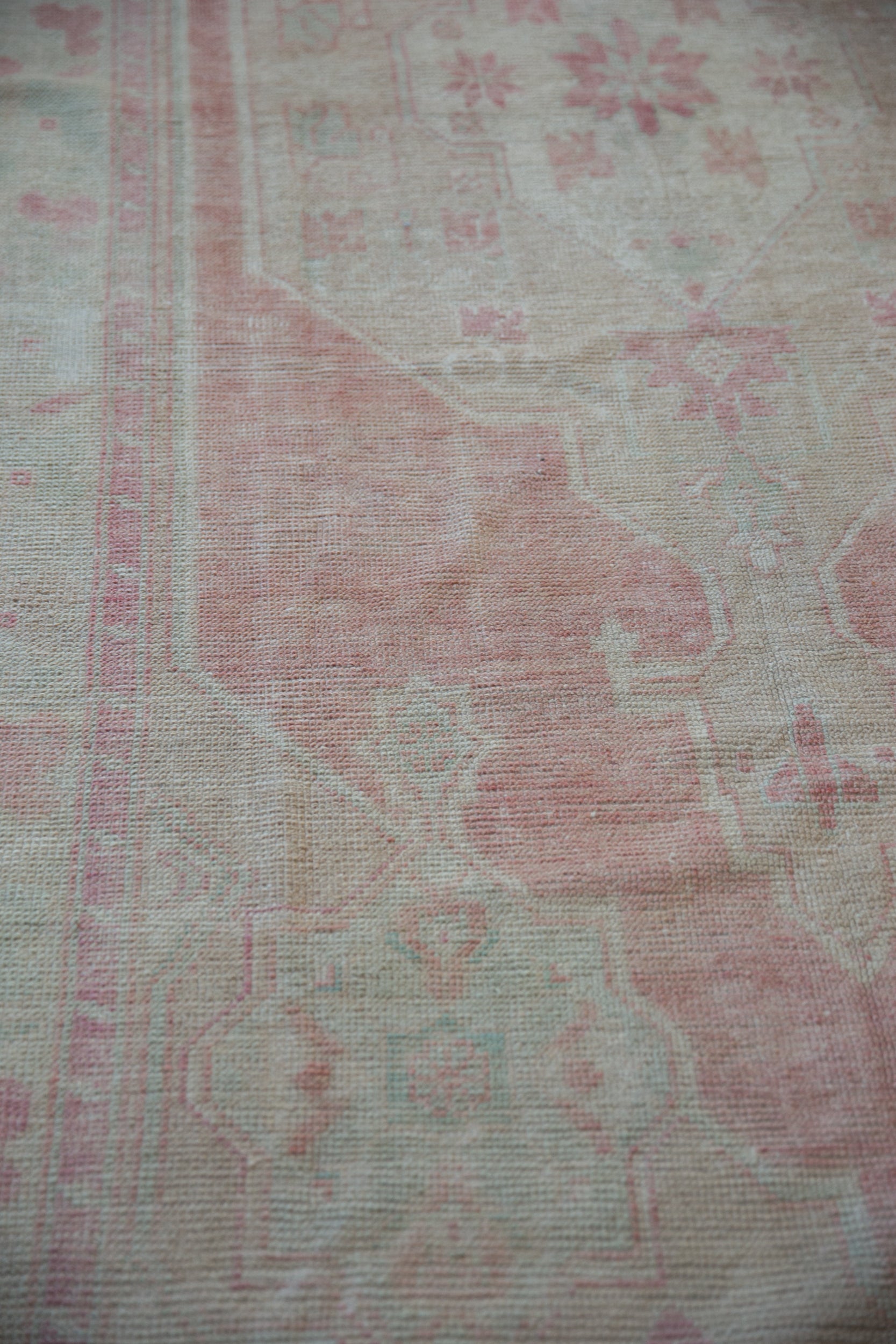 5x12 Vintage Distressed Oushak Rug Runner by Old New House® - product image 9 for Resin Society