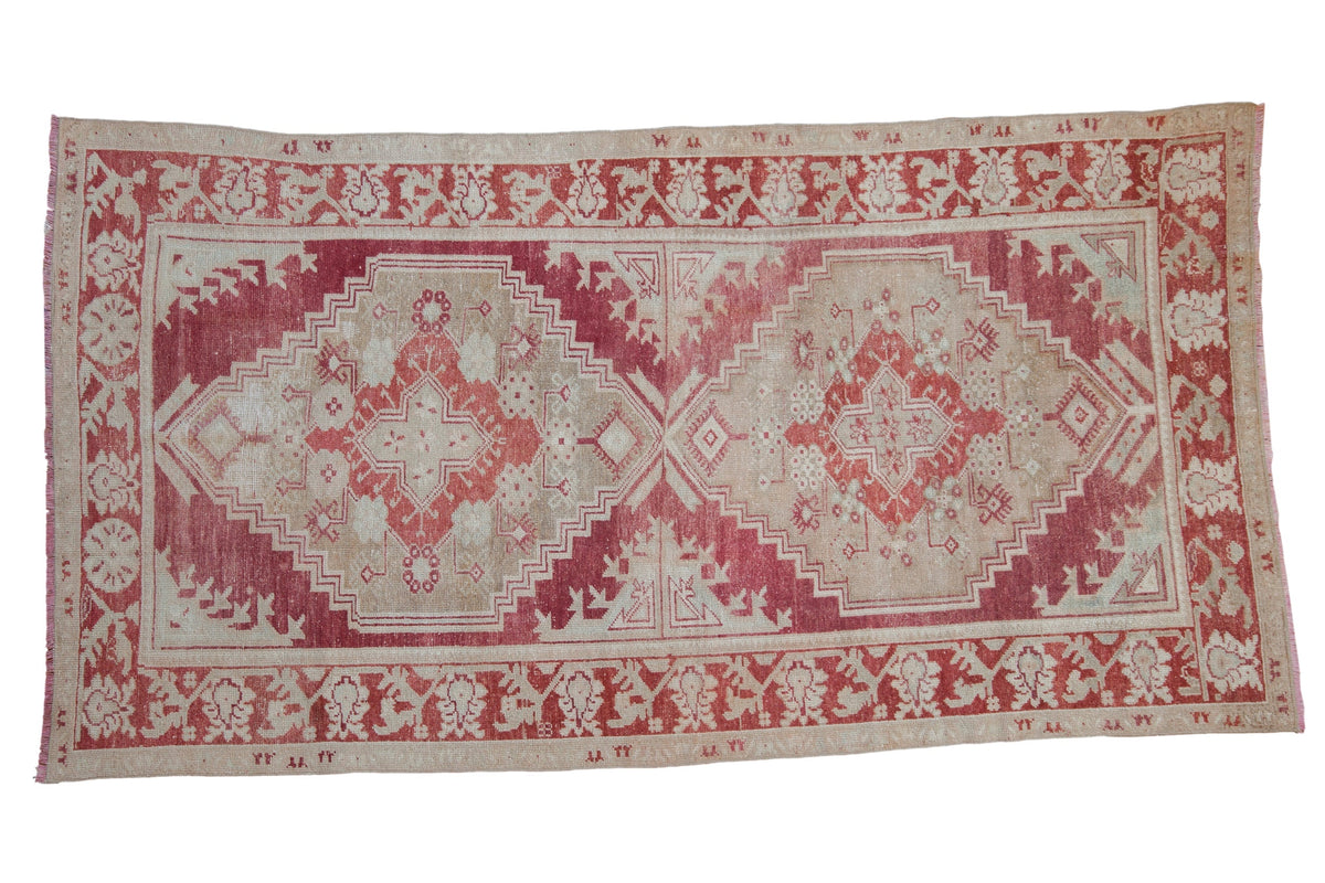 5x9 Vintage Distressed Oushak Carpet by Old New House® - main product image for Resin Society