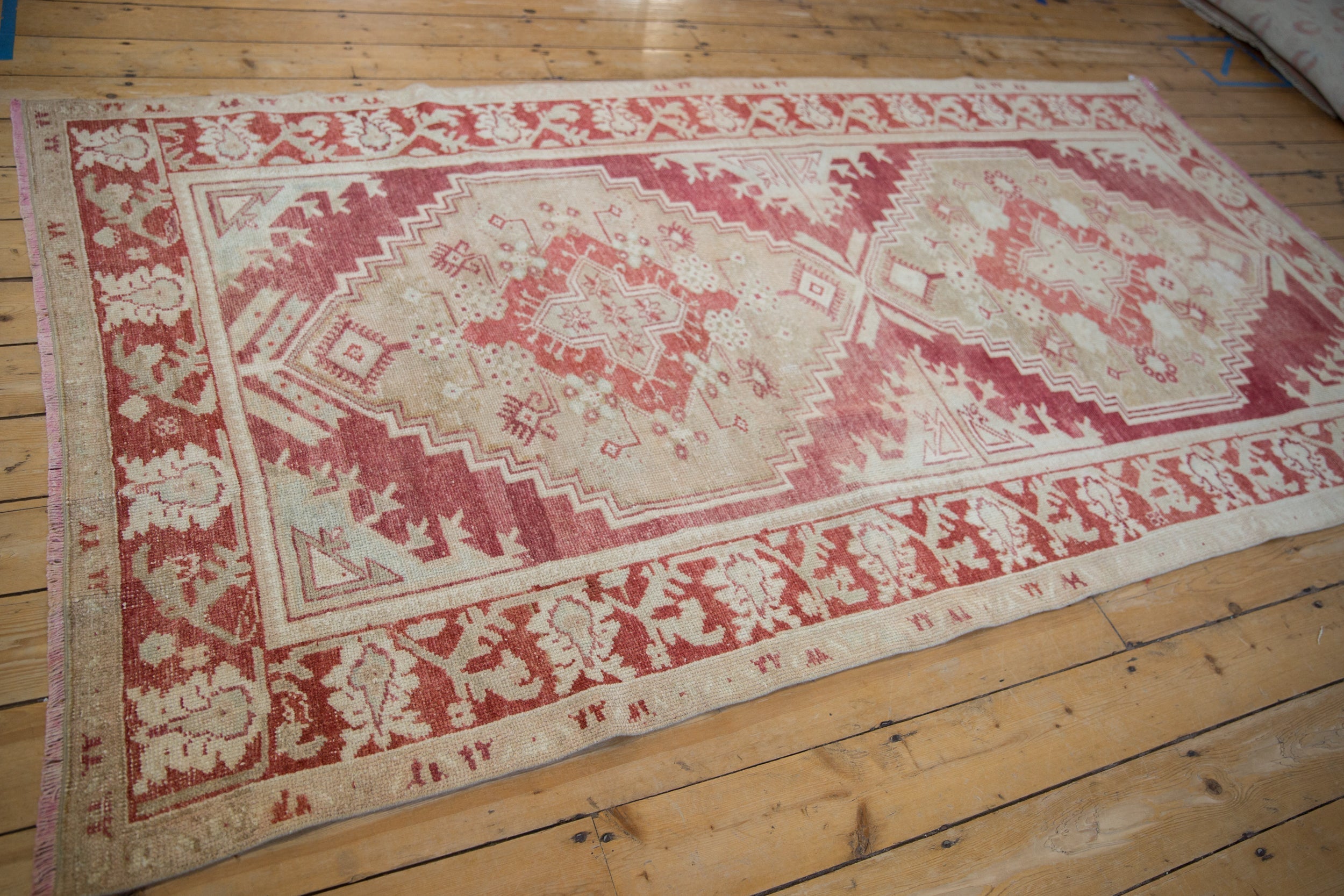 5x9 Vintage Distressed Oushak Carpet by Old New House® - product image 6 for Resin Society