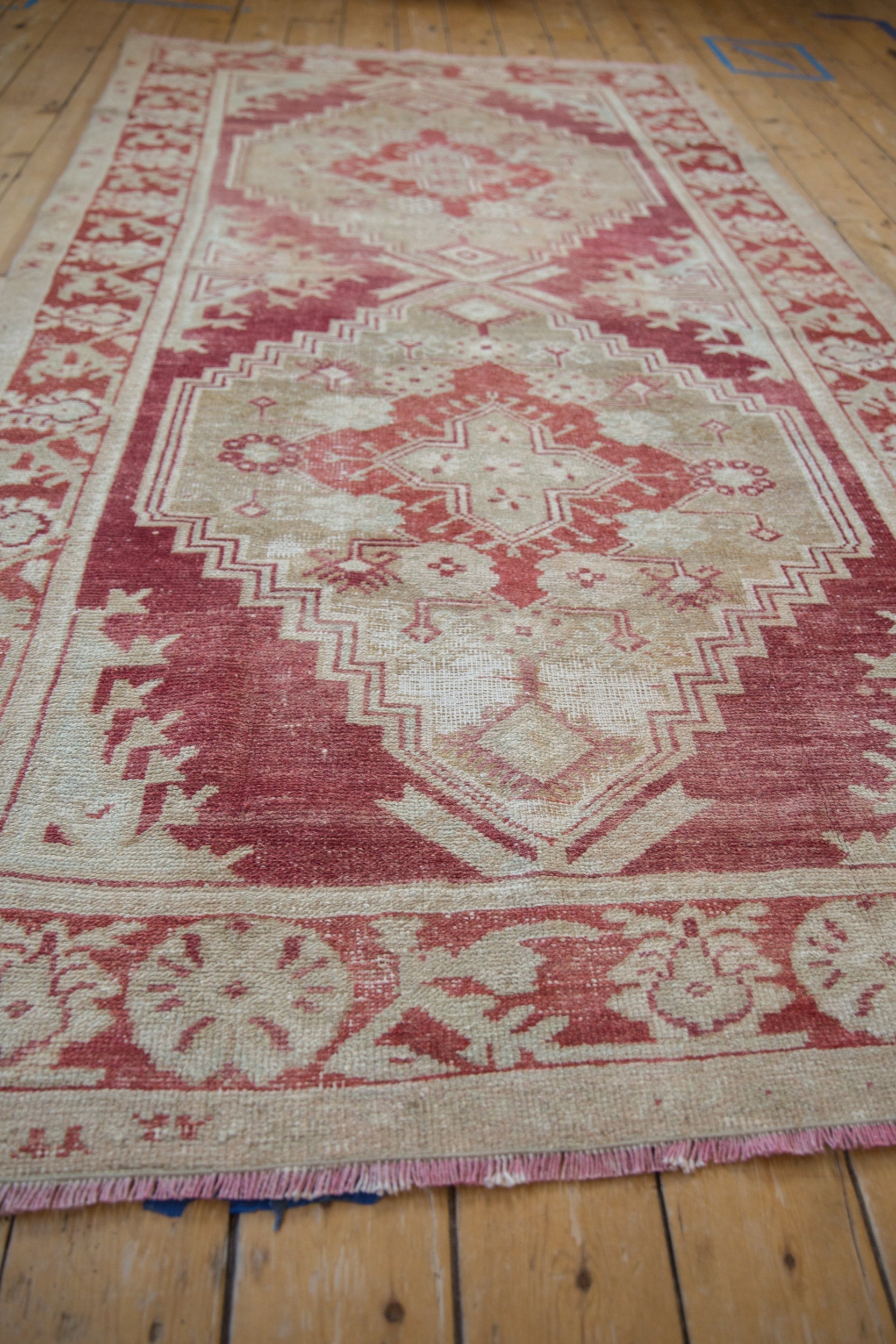 5x9 Vintage Distressed Oushak Carpet by Old New House® - product image 8 for Resin Society