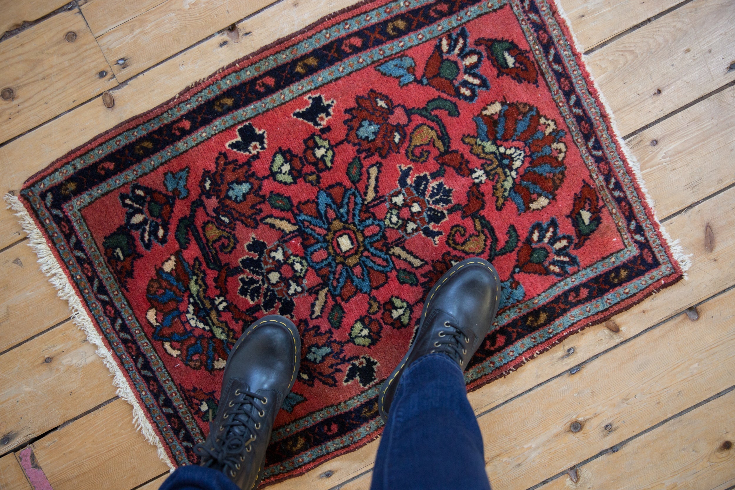 2x3 Vintage Lilihan Rug Mat by Old New House® - product image 2 for Resin Society