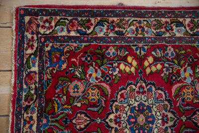 2.5x2.5 Vintage Qazvin Square Rug Mat