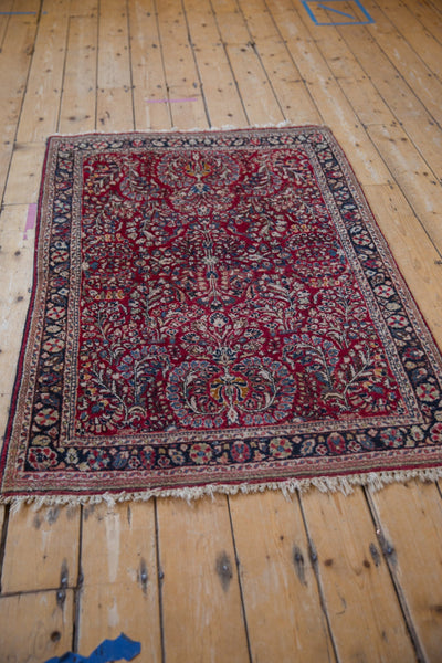 3.5x5 Vintage Sarouk Rug by Old New House® - product image 4 for Resin Society