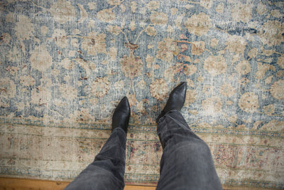 RESERVED 6.5x10.5 Vintage Distressed Meshed Carpet