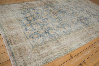 RESERVED 6.5x10.5 Vintage Distressed Meshed Carpet