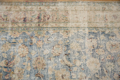 RESERVED 6.5x10.5 Vintage Distressed Meshed Carpet