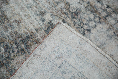RESERVED 6.5x10.5 Vintage Distressed Meshed Carpet