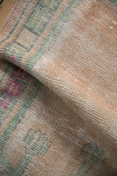 2x3 Vintage Distressed Oushak Rug Mat