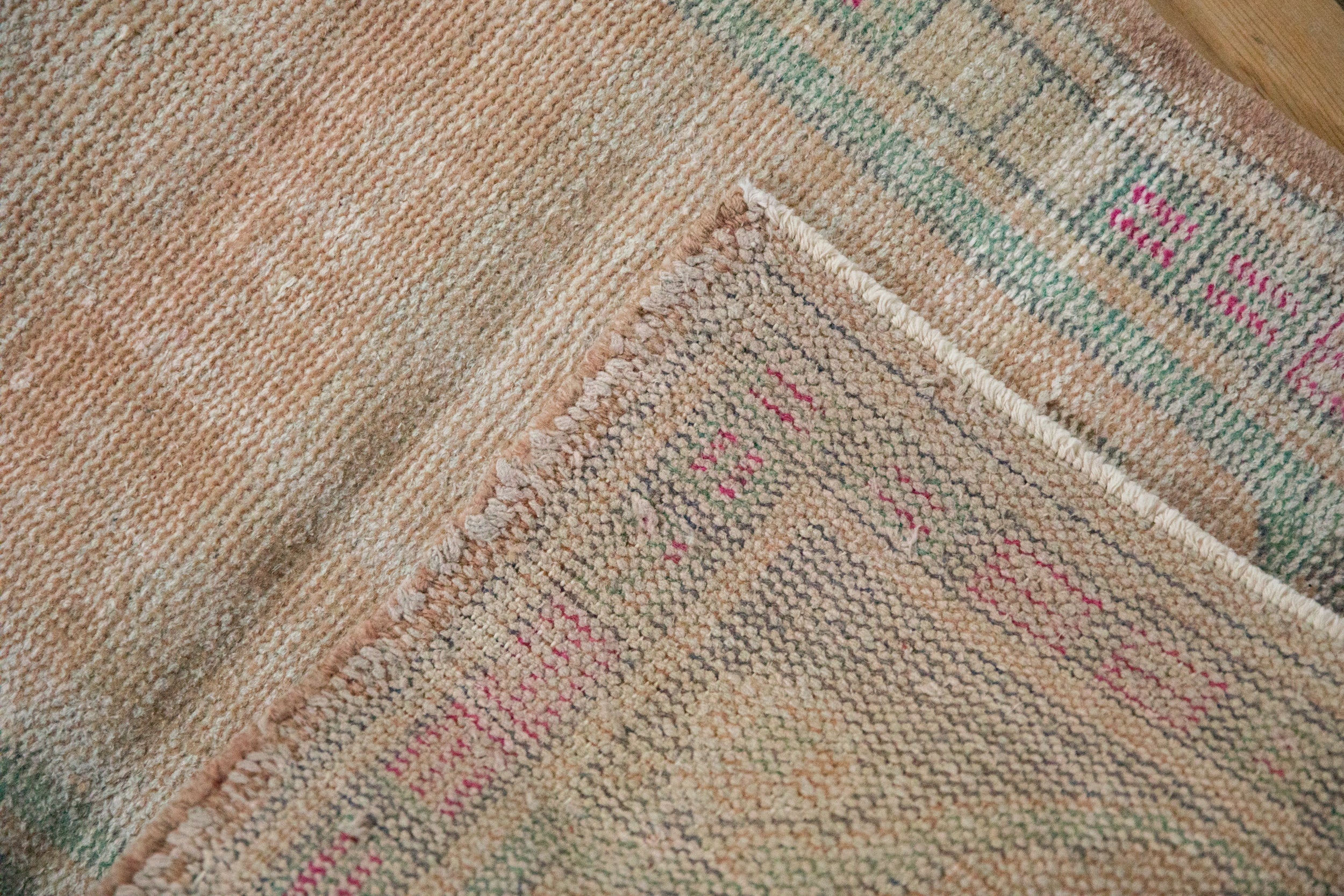 2x3 Vintage Distressed Oushak Rug Mat
