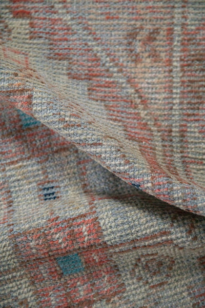 2.5x3.5 Vintage Distressed Oushak Rug