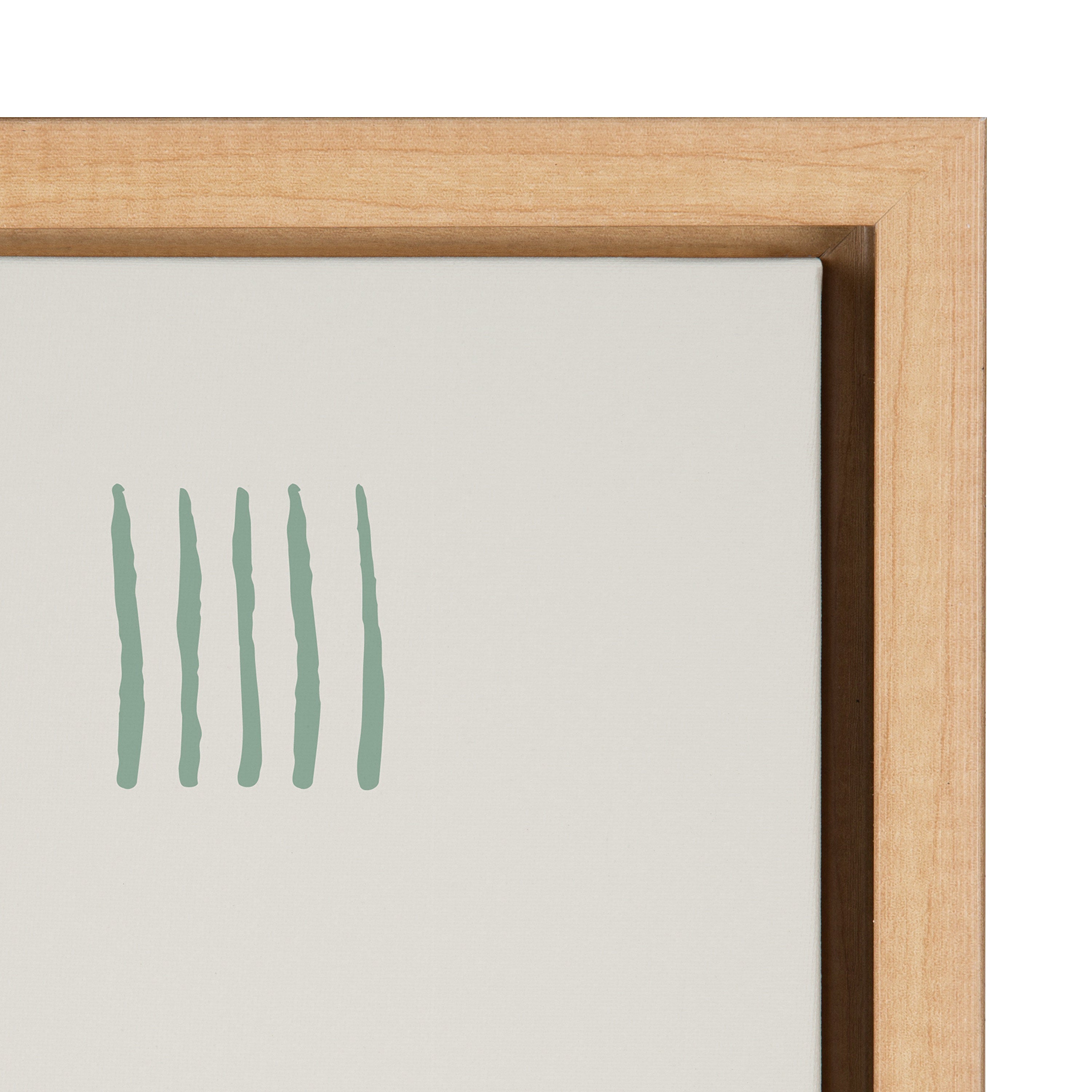 Sylvie Thinking of You Framed Canvas